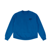 Ader Error Chest Admore Logo Sweatshirt Turquoise