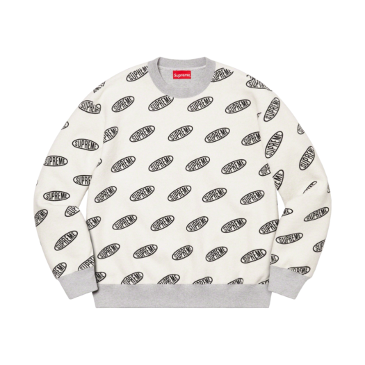 Supreme Liner Crewneck Heather Grey - 21SS