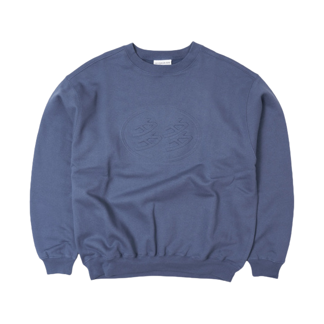 다다 로고 엠보스 크루넥 네이비(Dada Logo Embossed Crewneck Navy)