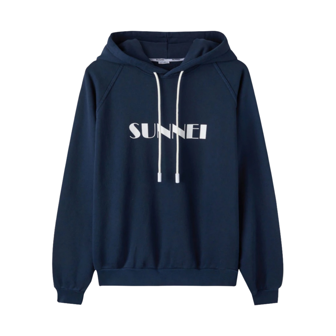 - Sunnei Logo Hoodie Blue