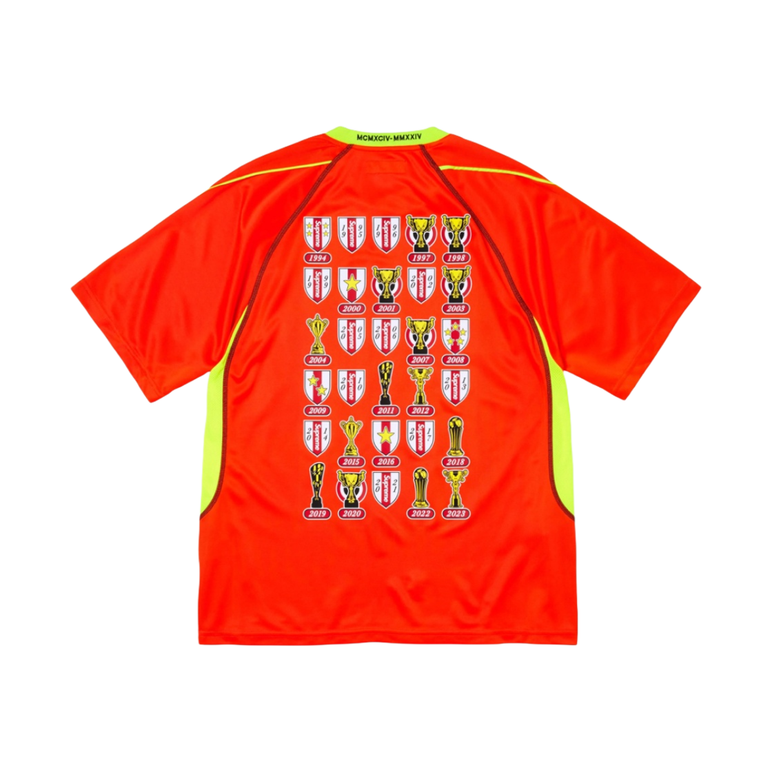 슈프림 자카드 사커 저지 오렌지 - 24SS(Supreme Jacquard Soccer Jersey Orange - 24SS) - 2