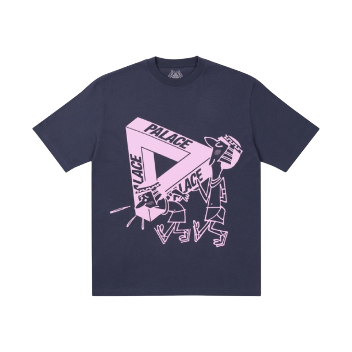 - Palace If You Build It T-Shirt Navy - 21SS
