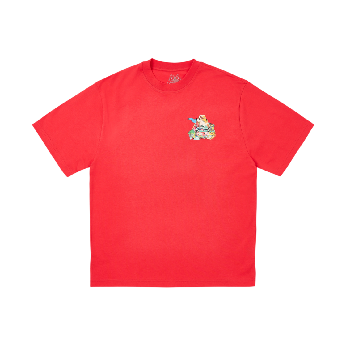 팔라스 P 씨 티셔츠 토마토 레드 - 24FW(Palace P Sea T-Shirt Tomato Red - 24FW) - 2