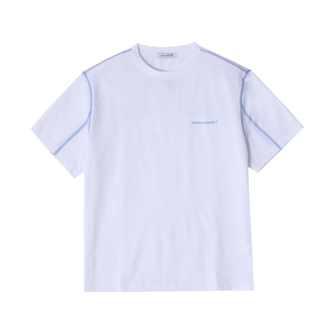 L13XTS021WHT LOCKHEED MARTIN New Slogan Standard Fit T-Shirt White