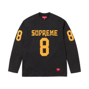 Supreme Affiliated L/S Football Top Black - 25SS