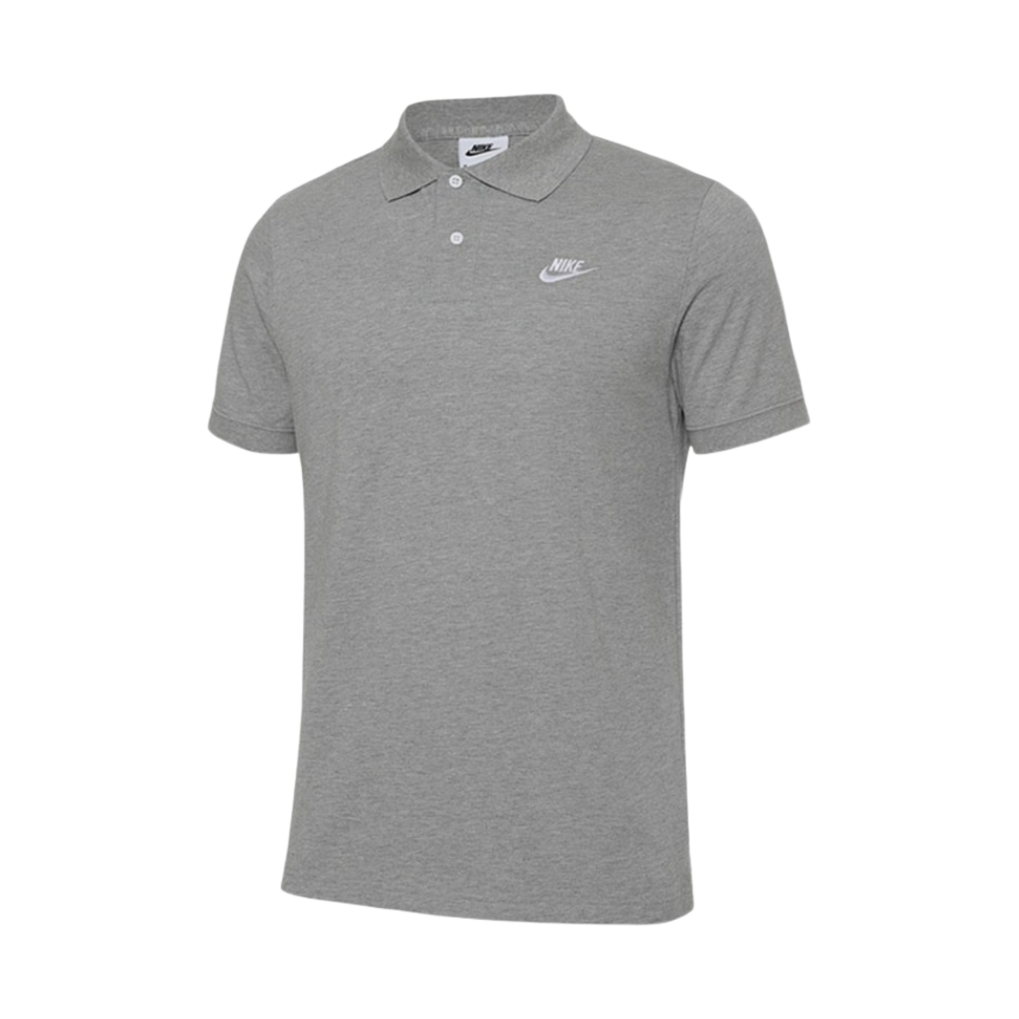 나이키 NSW 폴로 다크 그레이 헤더 - US/EU(Nike NSW Polo Dark Grey Heather - US/EU) - 1