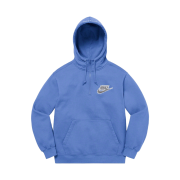 Supreme x Nike Half Zip Hooded Sweatshirt Blue - 21SS