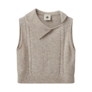 The Garment Women Verbier Drape Vest Linen