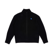 Ader Error Sig; TRS/BL Tag Knit Zip-Up 01 Black