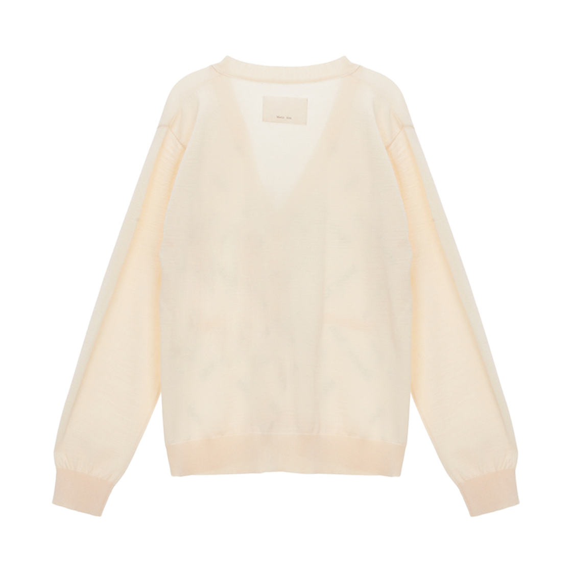 (W) 마뗑킴 마뗑 지그재그 프린트 가디건 아이보리((W) Matin Kim Matin Zigzag Print Cardigan Ivory) - 2