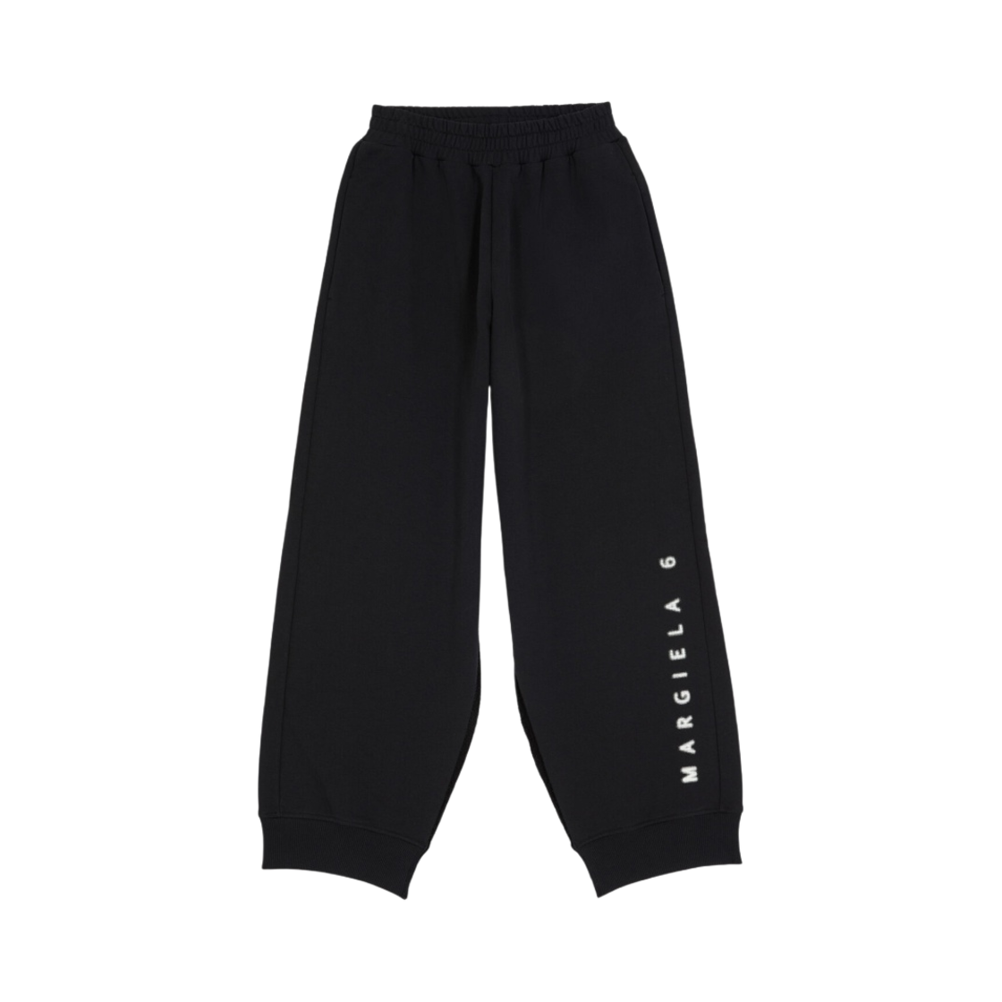 S52KA0397S25537900 (W) MM6 Maison Margiela Oversized Margiela 6 Track Pants Black