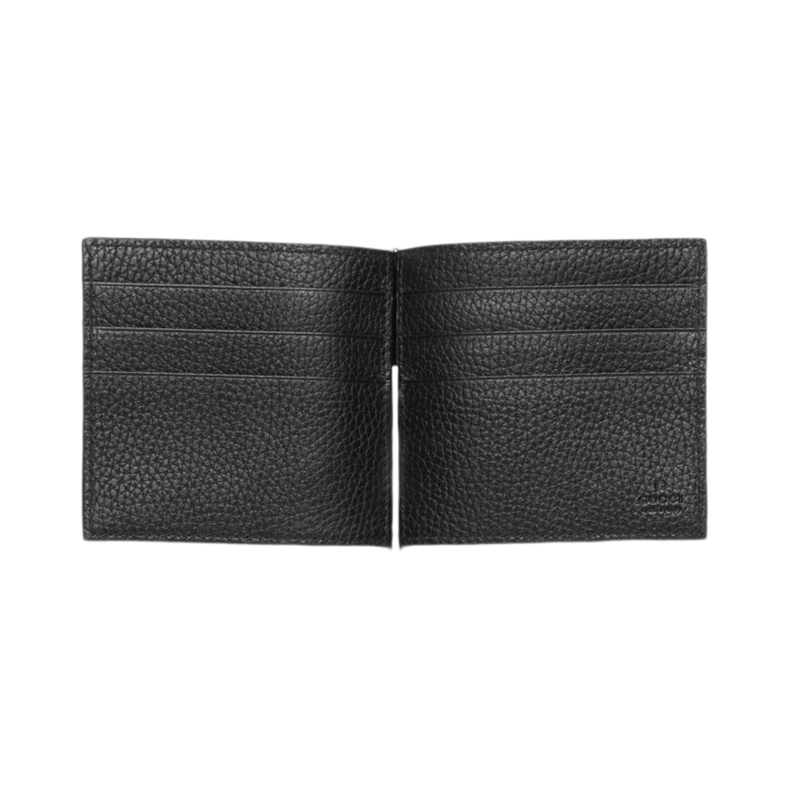 구찌 점보 GG 머니 클립 블랙 레더(Gucci Jumbo GG Money Clip Black Leather) - 2
