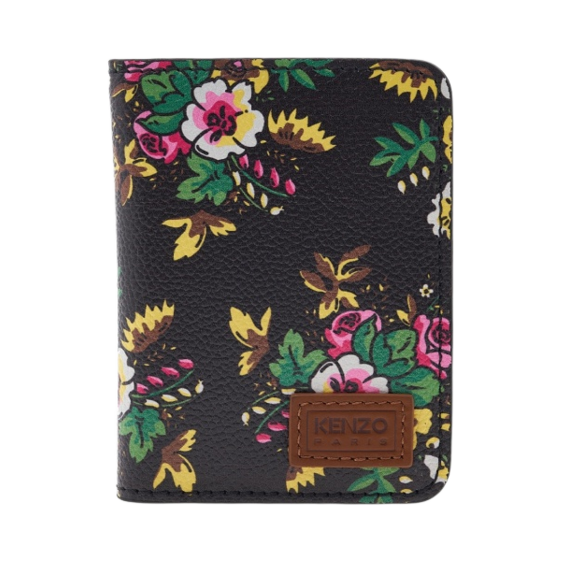 겐조 팝 부케 폴딩 월렛 블랙(Kenzo Pop Bouquet Folding Wallet Black)