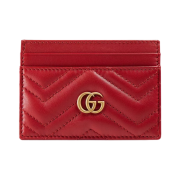 Gucci GG Marmont Card Case Red