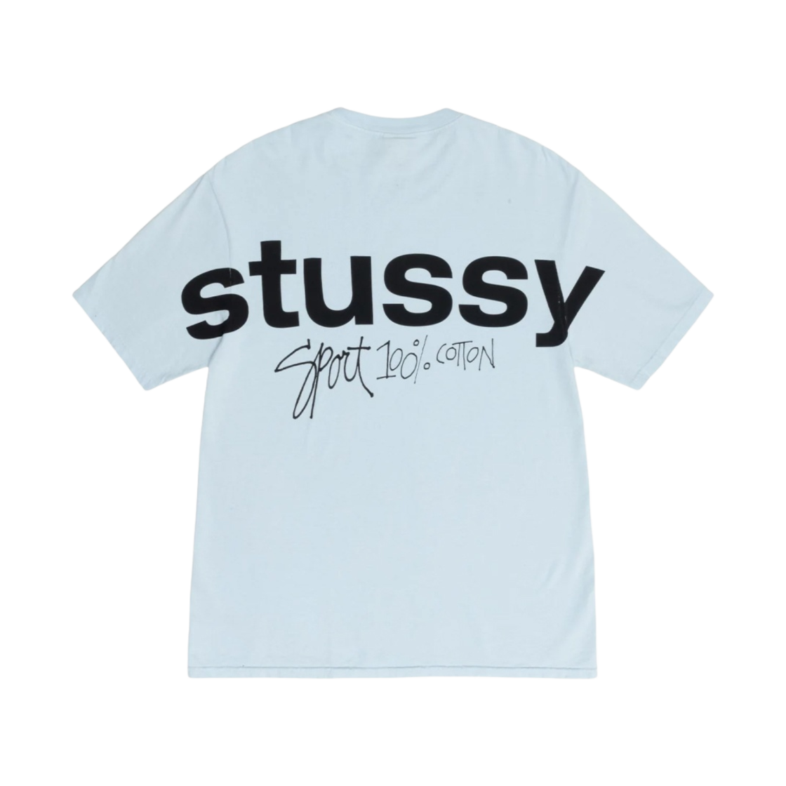 스투시 100% 피그먼트 다이드 티셔츠 스카이 블루(Stussy 100% Pigment Dyed T-Shirt Sky Blue) - 2