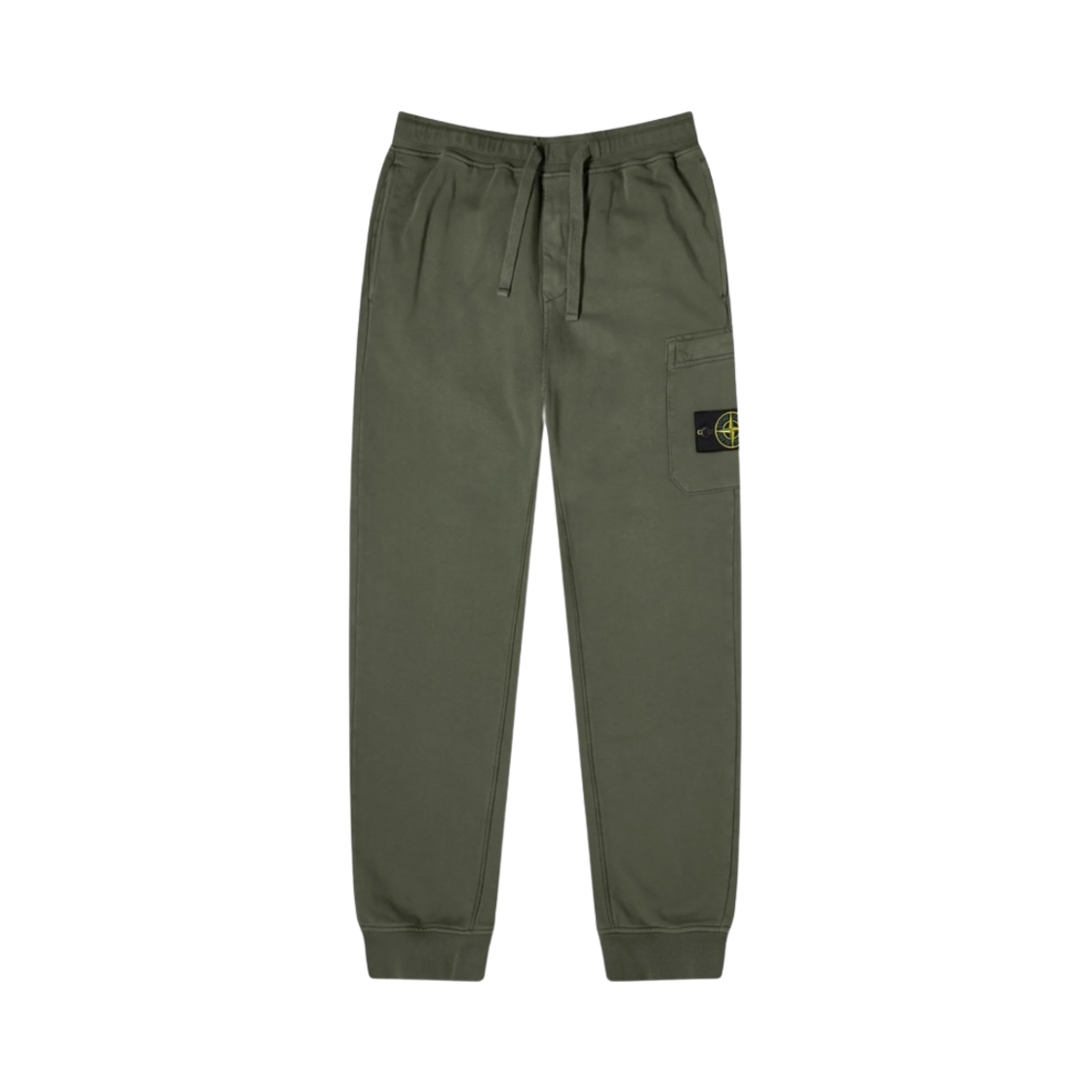 801564451-V0059 Stone Island 64451 Regular Fit Cargo Sweatpants Musk Green - 24SS