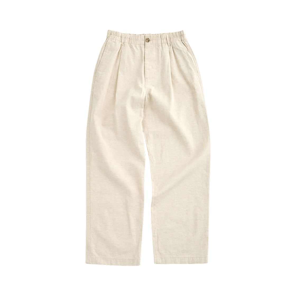 헨리 코튼 x 도큐먼트 플라이 피싱 클럽 이지 리넨 블렌드 셋업 팬츠 베이지(Henry Cotton's x Document Fly Fishing Club Easy Linen-Blend Set-Up Pants Beige)