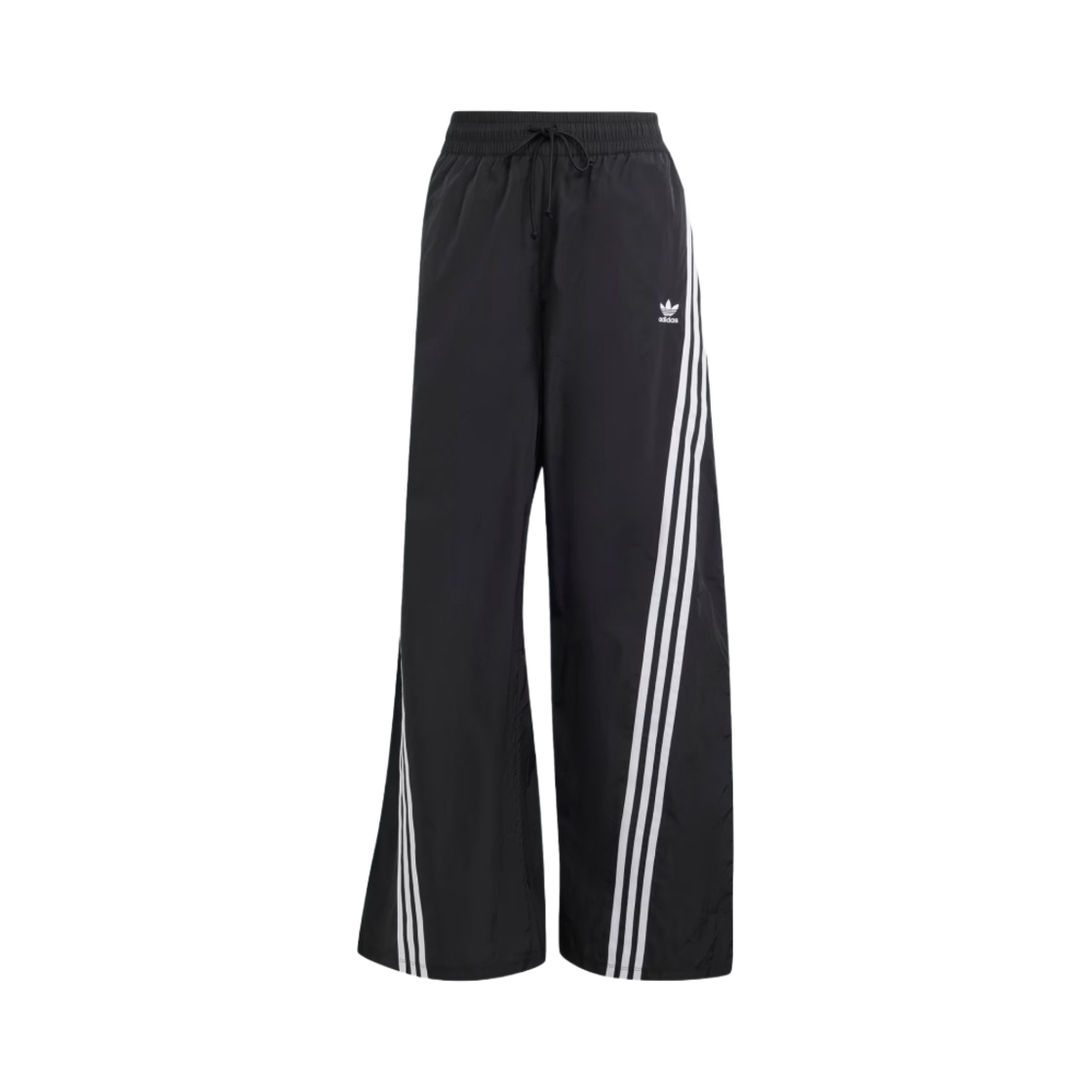 (W) 아디다스 아딜레니움 메가 플레어드 트랙 팬츠 블랙 - KR 사이즈