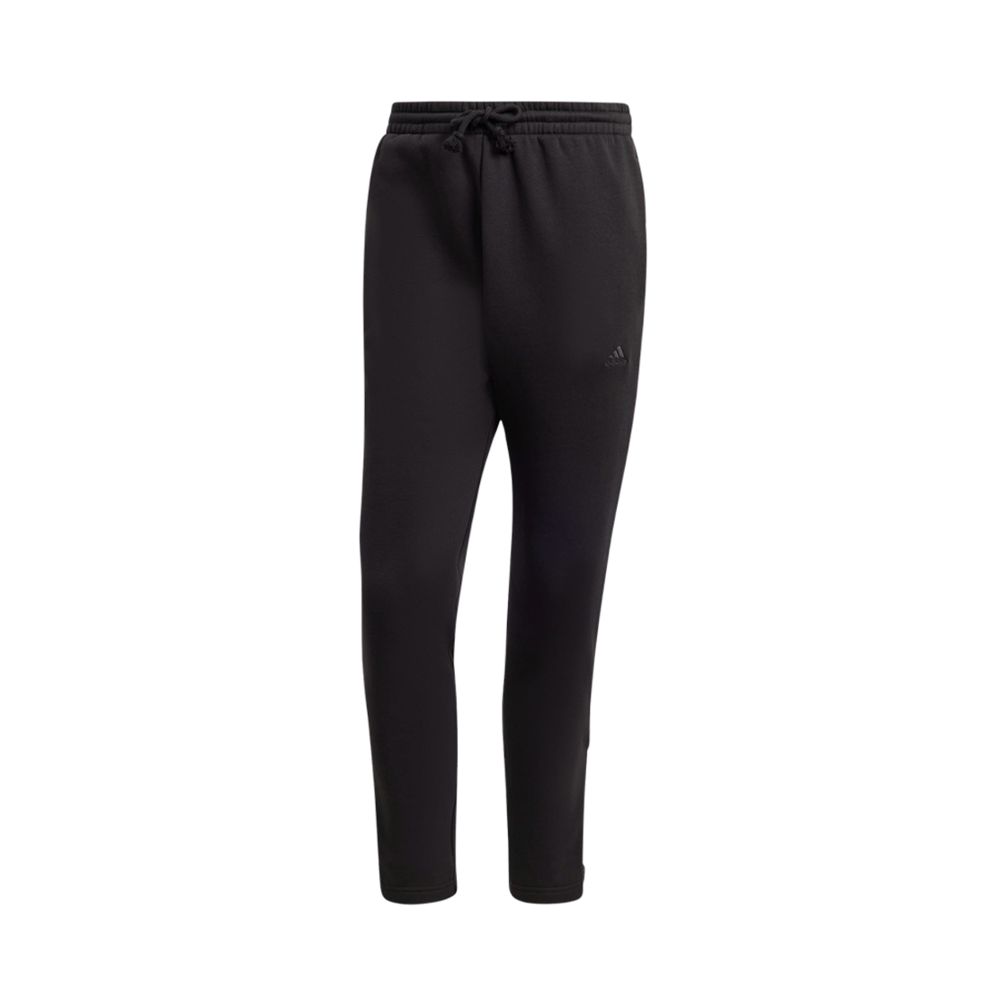 아디다스 올 SZN 플리스 테이퍼드 팬츠 블랙 - KR 사이즈(Adidas All SZN Fleece Tapered Pants Black - KR Sizing) - 1