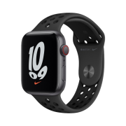 Apple Watch Nike SE 44mm Cellular Space Gray Aluminum Case Nike Sport Band USB C Anthracite Black (Korean Ver.)