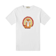 Maison Kitsune Flower Fox Print T-Shirt White