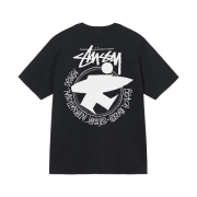 Stussy Beach Roots T-Shirt Black