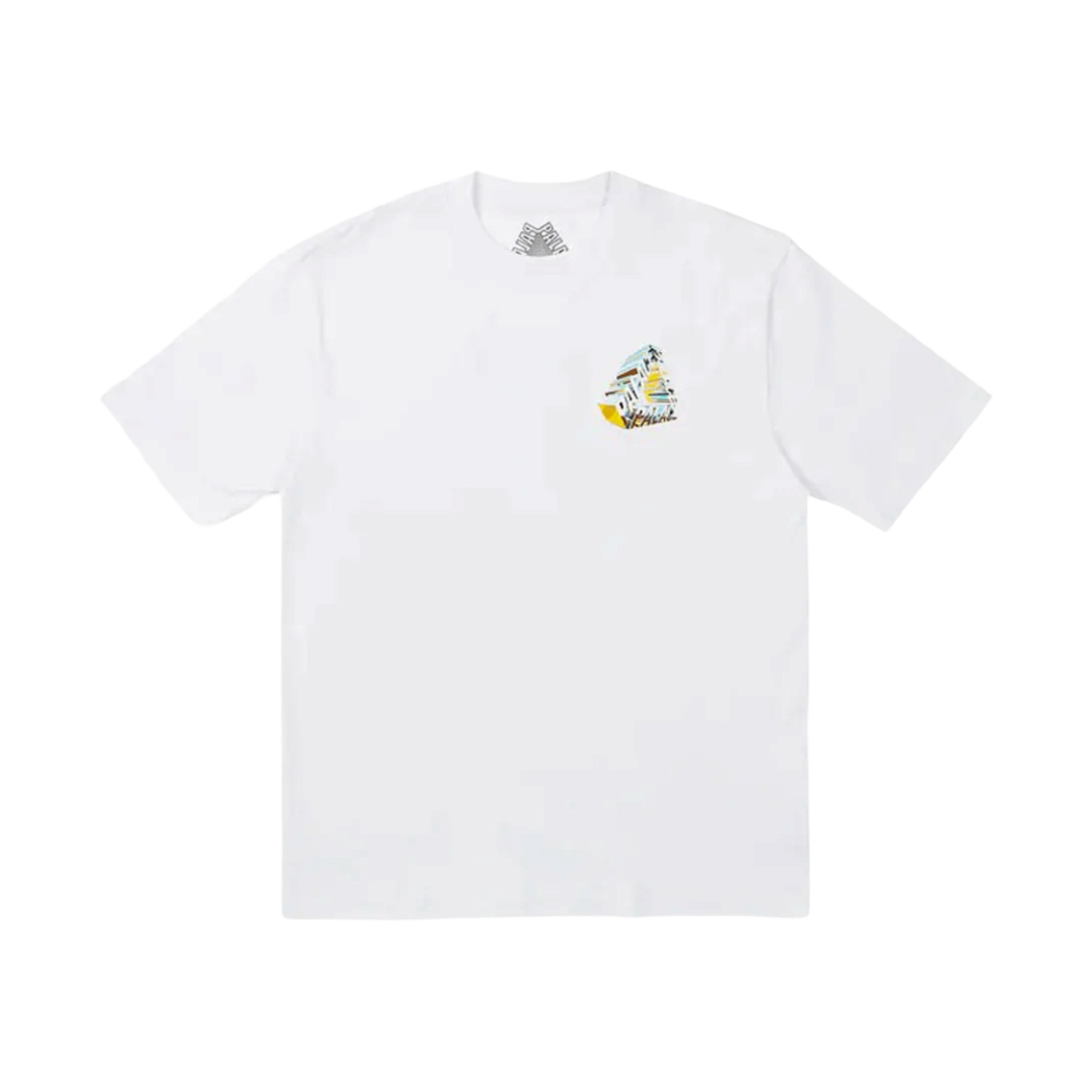 팔라스 트라이크롬 티셔츠 화이트 - 23SS(Palace Tri-Chrome T-Shirt White - 23SS) - 2