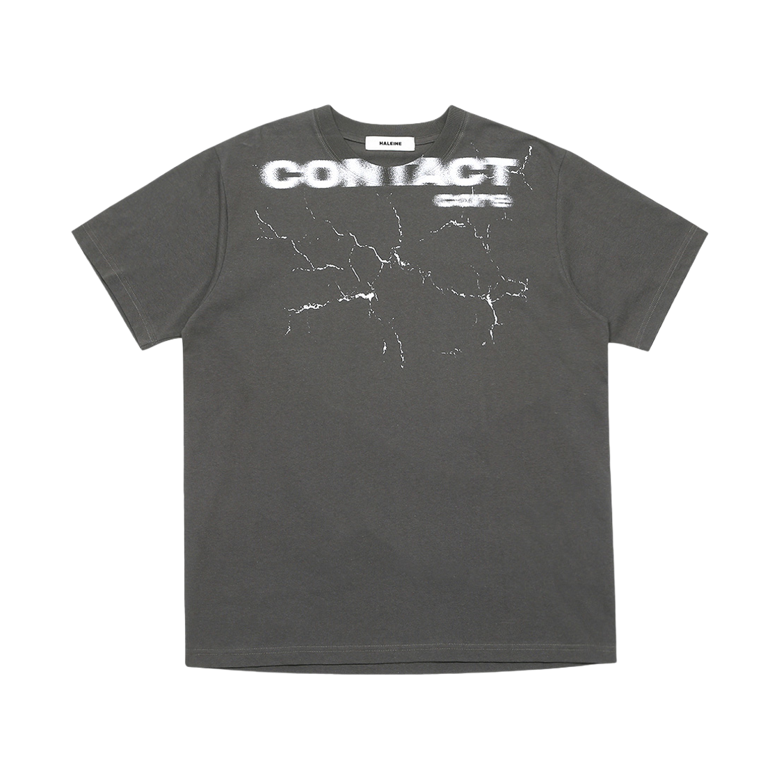 알렌느 컨택트 코어 티셔츠 카키그레이(Haleine Contact Core’ T-Shirt Khaki Grey (VT210))