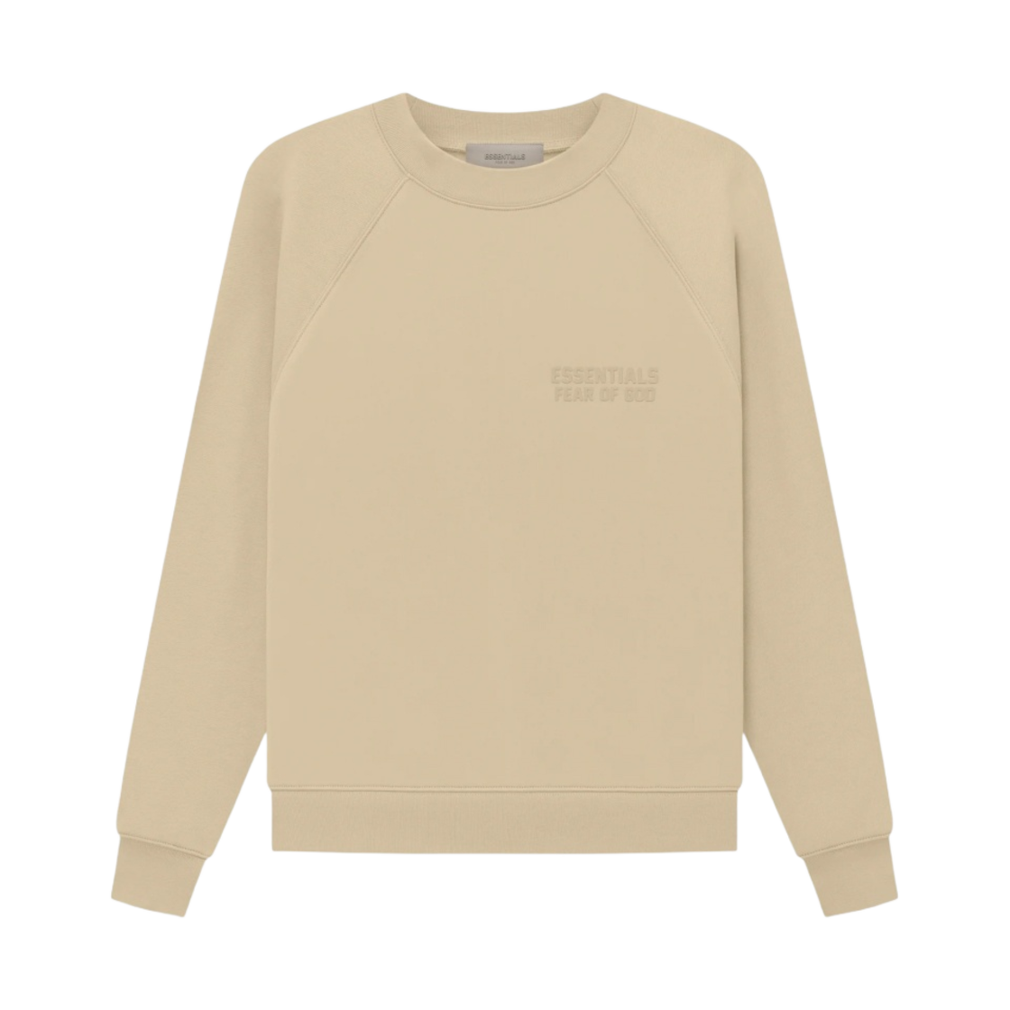 에센셜 크루넥 스웨트셔츠 샌드 - 23SS(Essentials Crewneck Sweatshirt Sand - 23SS) - 1