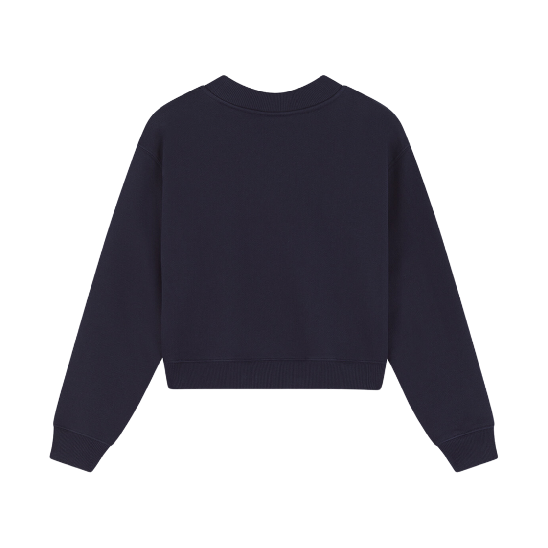 (W) 메종 키츠네 그라디언트 박시 스웨트셔츠 네이비((W) Maison Kitsune Gradient Boxy Sweatshirt Navy) - 2