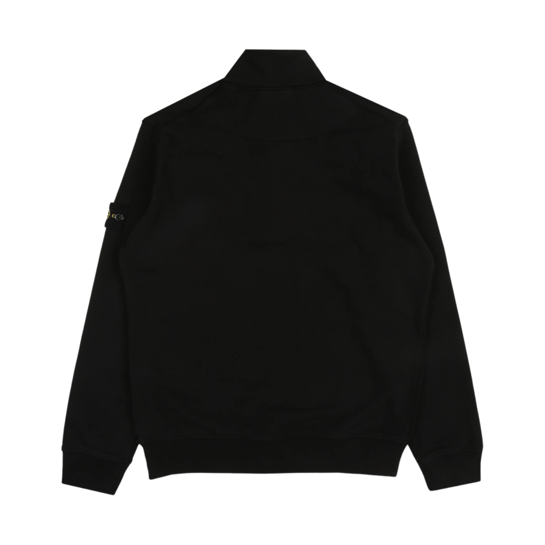 스톤 아일랜드 61951 코튼 플리스 가먼트 다이드 하프 집 스웨트셔츠 블랙 - 24SS(Stone Island 61951 Cotton Fleece Garment Dyed Half Zip Sweatshirt Black - 24SS) - 2