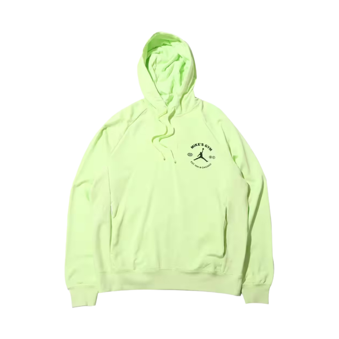 DV1291-383 Jordan Dri-FIT Sport BC Fleece Hoodie Light Liquid Lime - Asia