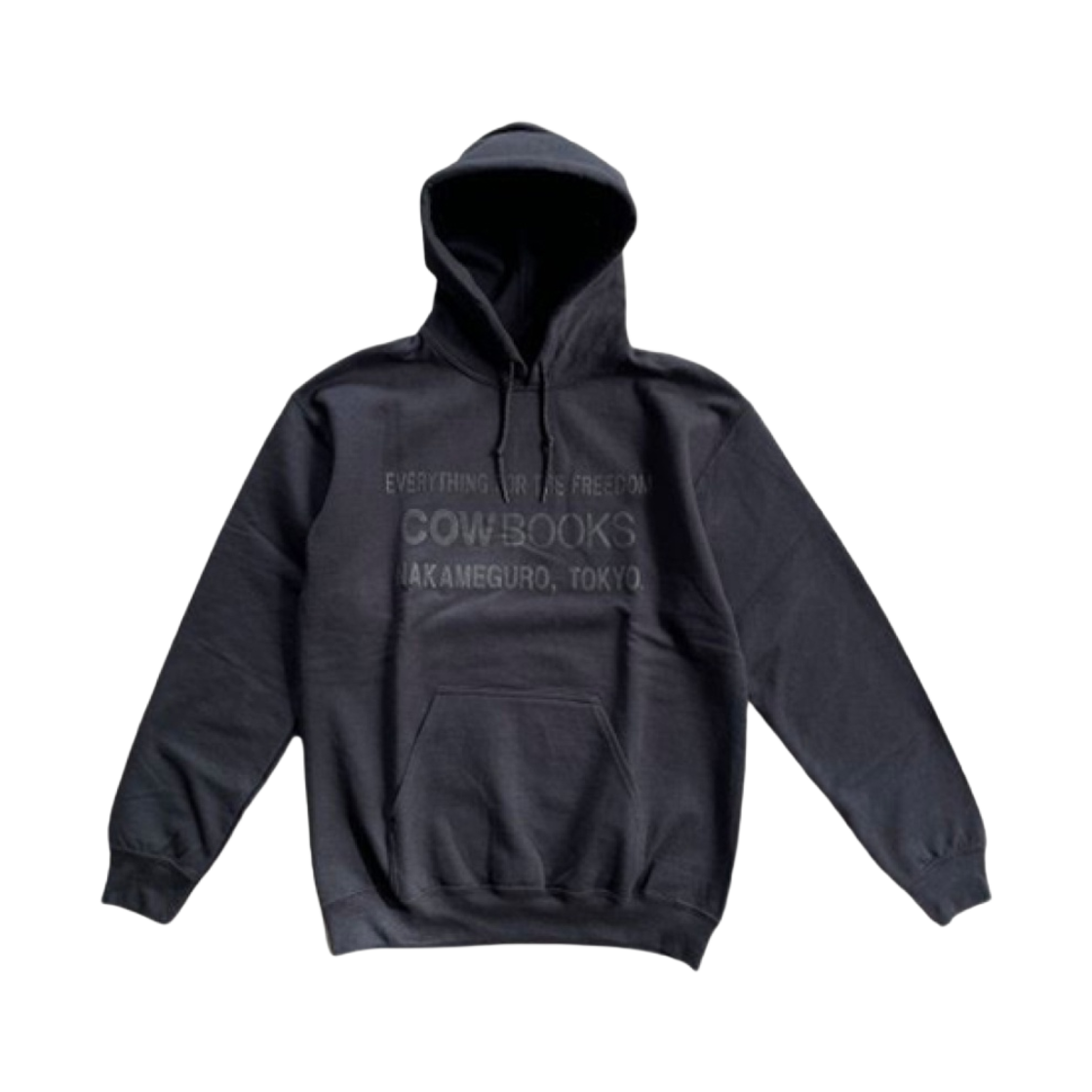 카우북스 북 벤더 후드 블랙(Cow Books Book Vendor Hoodie Black)