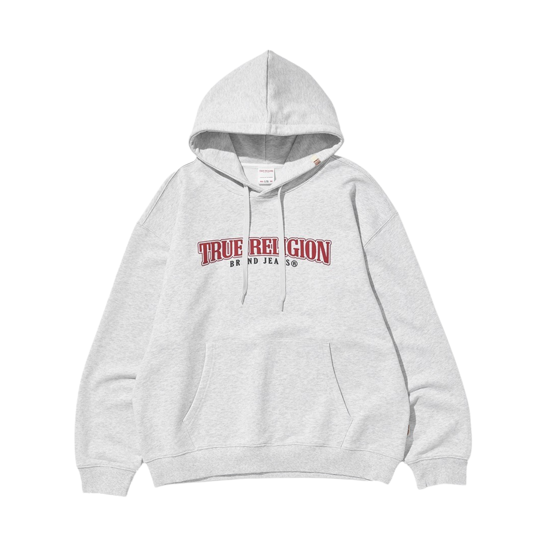 트루릴리젼 아치 로고 후디 멜란지그레이