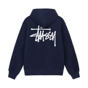 Stussy Basic Stussy Hoodie Navy 2023