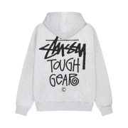 Stussy Tough Gear Hoodie Ash Heather