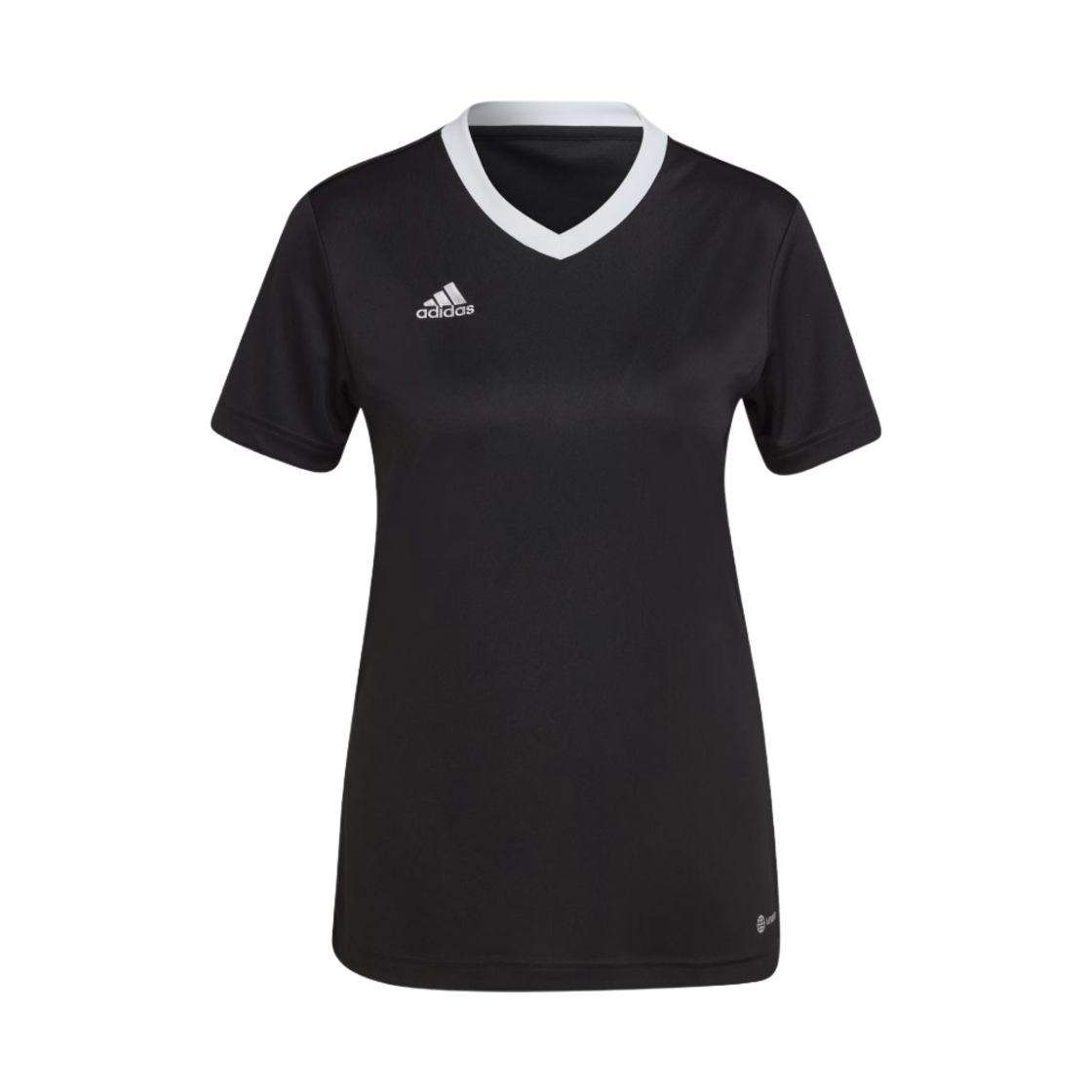 (W) 아디다스 엔트라다 22 저지 블랙 - US 사이즈((W) Adidas Entrada 22 Jersey Black - US Sizing) - 1