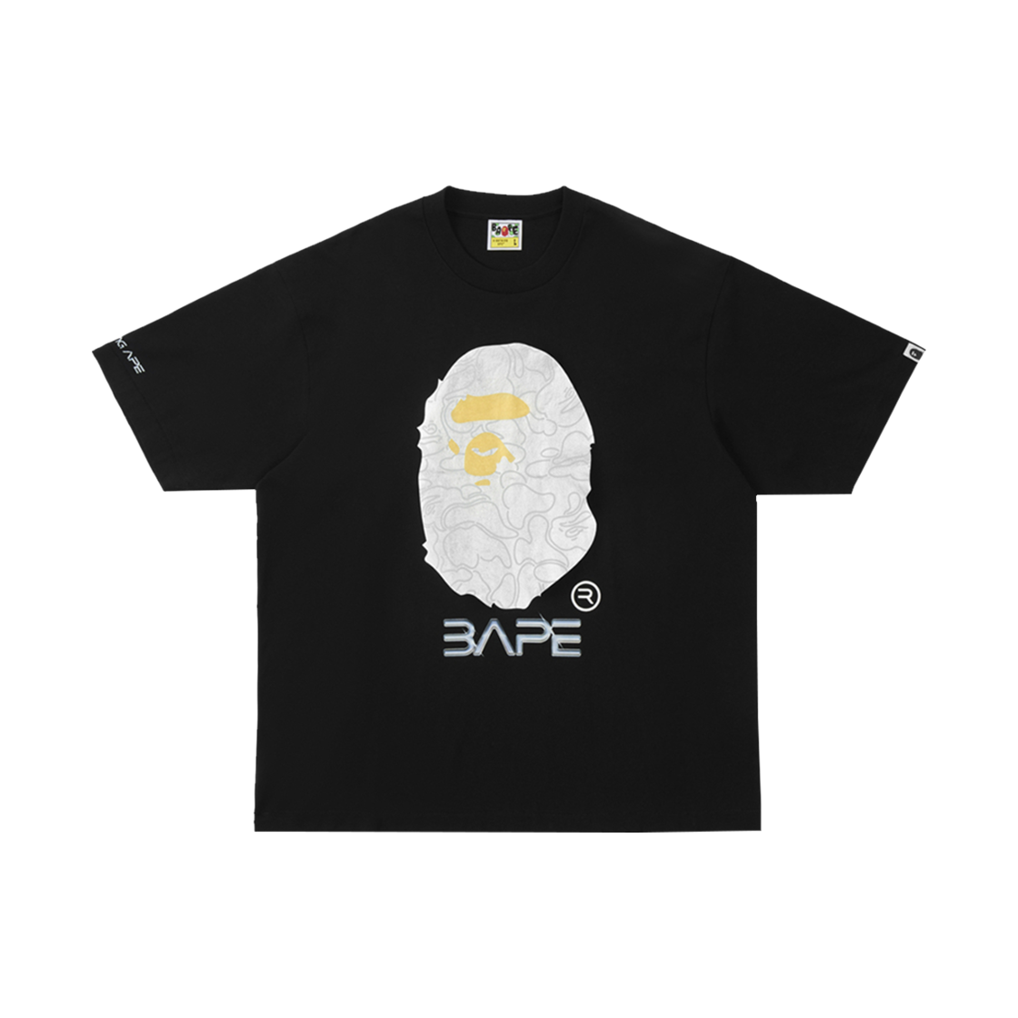 0ZXTEM110919H BAPE x Hajime Sorayama Ape Head T-Shirt Black