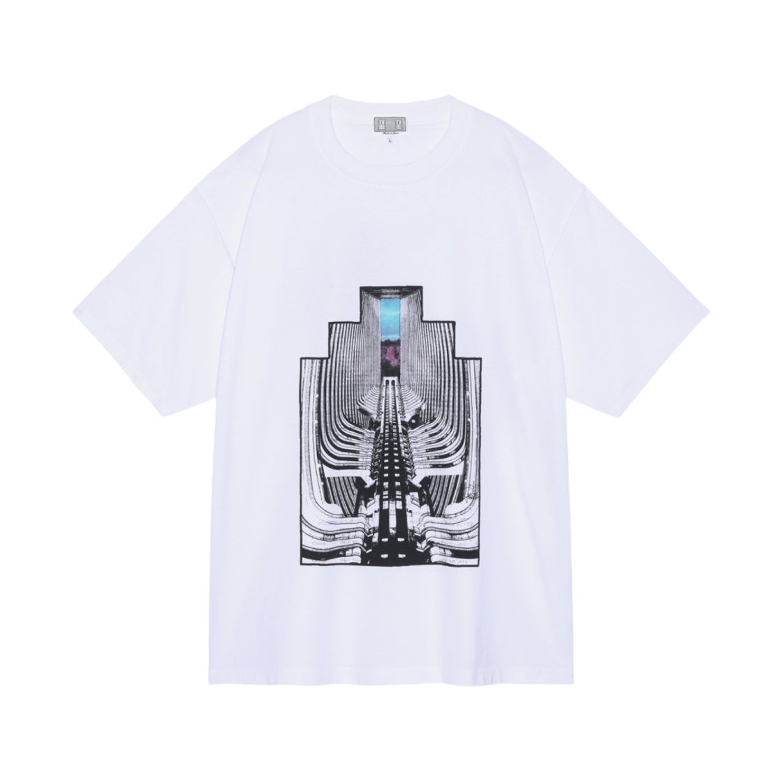 카브엠트 VS JDF7 티셔츠 화이트 - 24SS(Cav Empt VS JDF7 T-Shirt White - 24SS) - 1