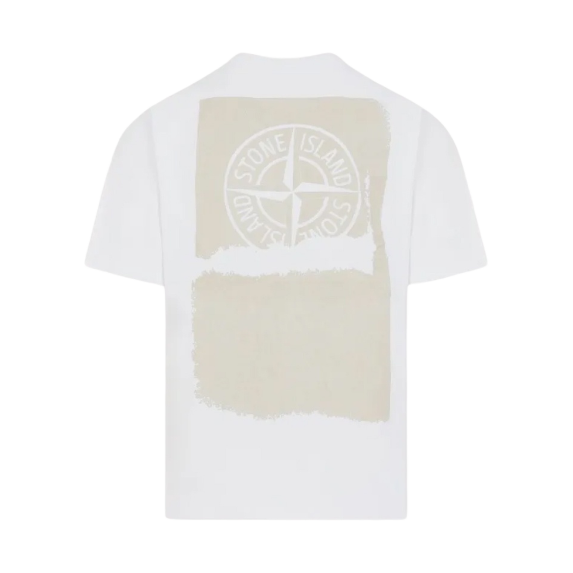 스톤 아일랜드 2RC89 '스크래치 페인트 원' 프린트 숏슬리브 티셔츠 화이트 - 24SS(Stone Island 2RC89 'Scratched Paint One' Print Short Sleeve T-Shirt White - 24SS) - 2