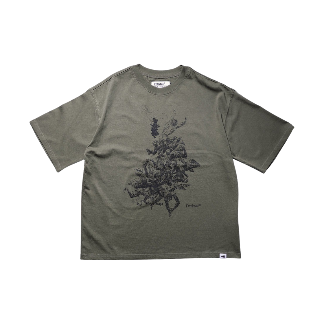 트락타트 인페르노 티셔츠 카키(Traktat Inferno T-Shirts Khaki)