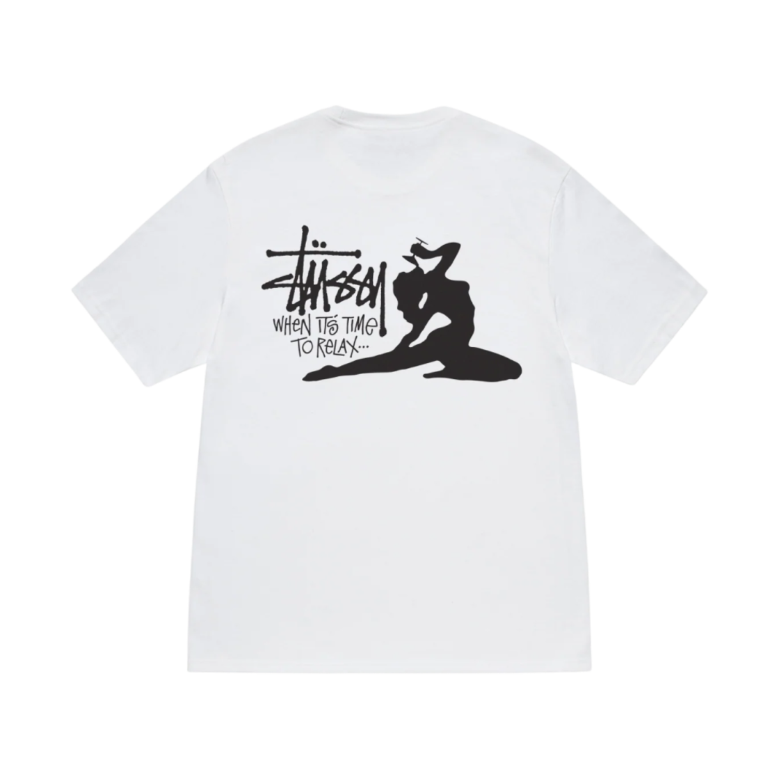 1905055 Stussy Relax T-Shirt White