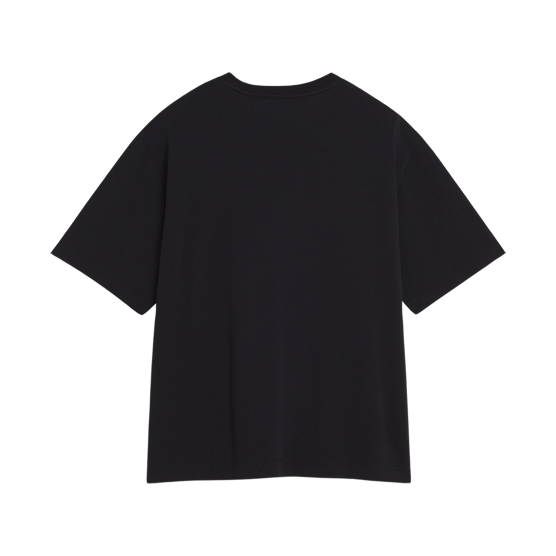 메종 키츠네 자수 오버사이즈 티셔츠 블랙(Maison Kitsune Embroidery Oversize T-Shirt Black) - 2