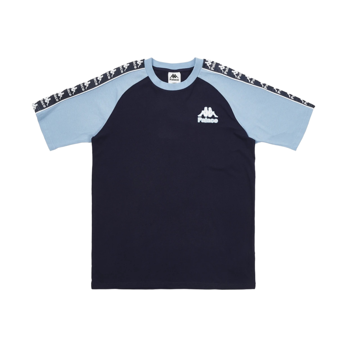 팔라스 x 카파 클래식 래글런 티셔츠 블루스 - 21FW(Palace x Kappa Classic Raglan T-Shirt Blues - 21FW) - 1