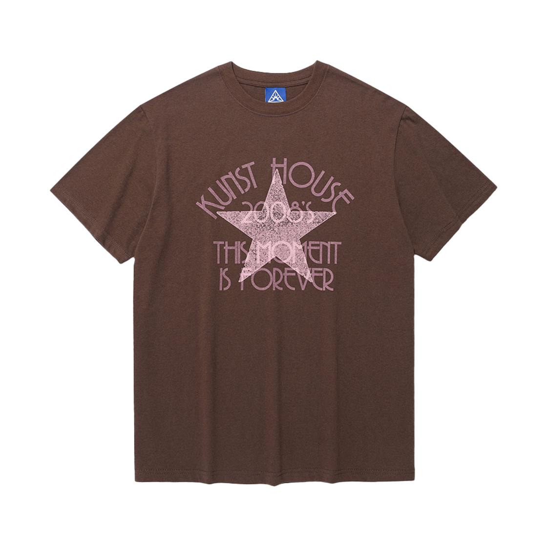 이스트쿤스트 쿤스트 하우스 베이직 티셔츠 브라운(ISTKUNST Kunst House Basic Tee Brown) - 1