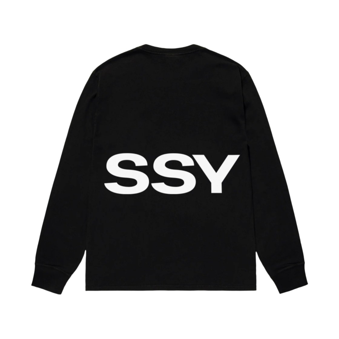 스투시 올 캡스 롱슬리브 티셔츠 블랙(Stussy All Caps LS T-Shirt Black) - 2