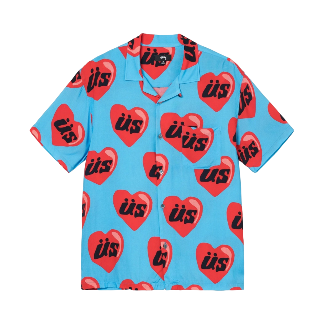 스투시 x CPFM 하트 셔츠(Stussy x Cactus Plant Flea Market Heart Shirt)