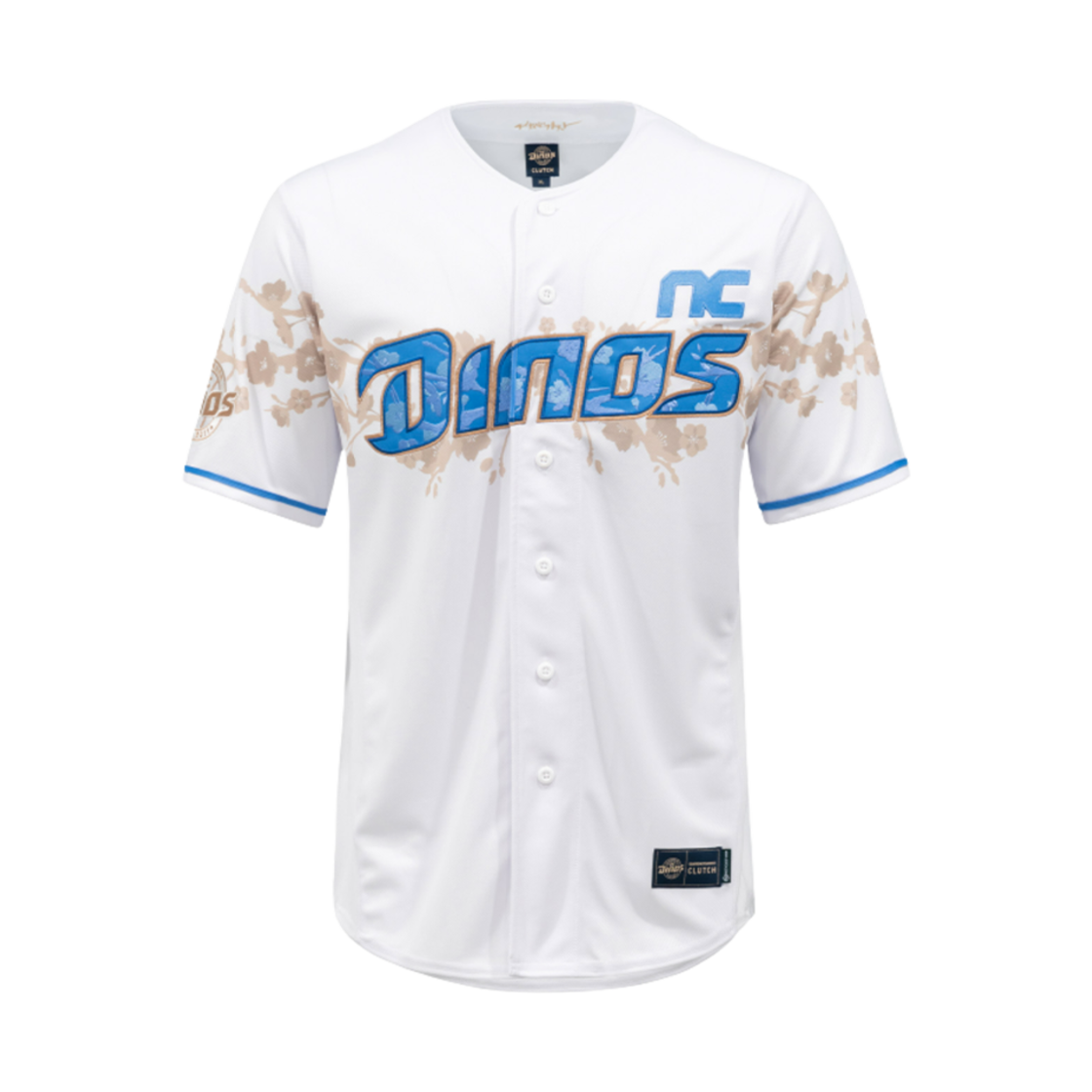 NC 다이노스 클러치 벚꽃 유니폼 화이트 (논 마킹 버전)(NC Dinos Clutch Cherry Blossom Uniform White (Non Marking Ver.))