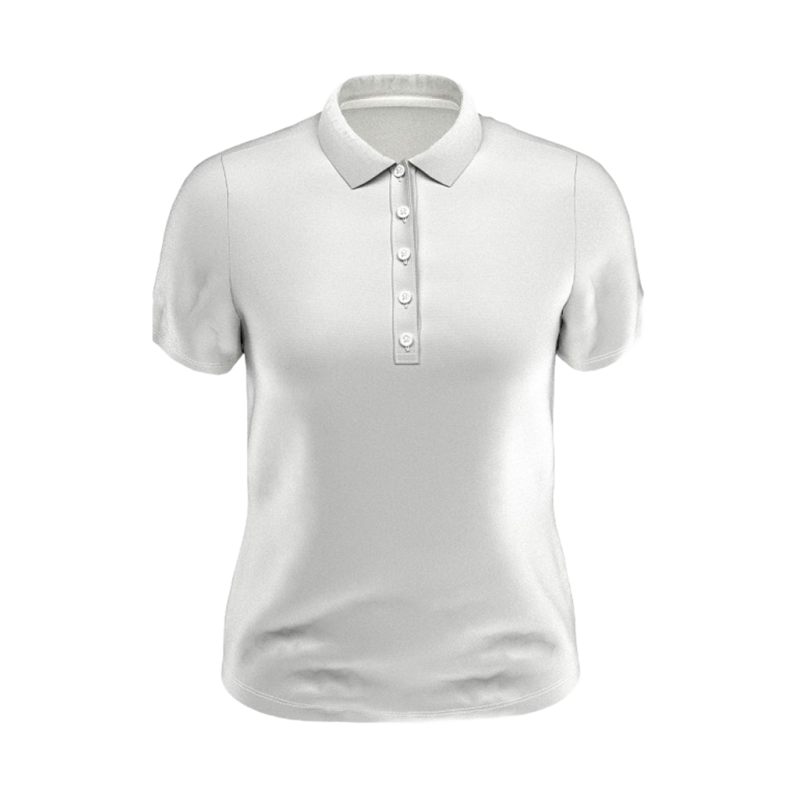 CGKSA0A7-123 (W) Callaway Solid Swing Tech Polo Brilliant White