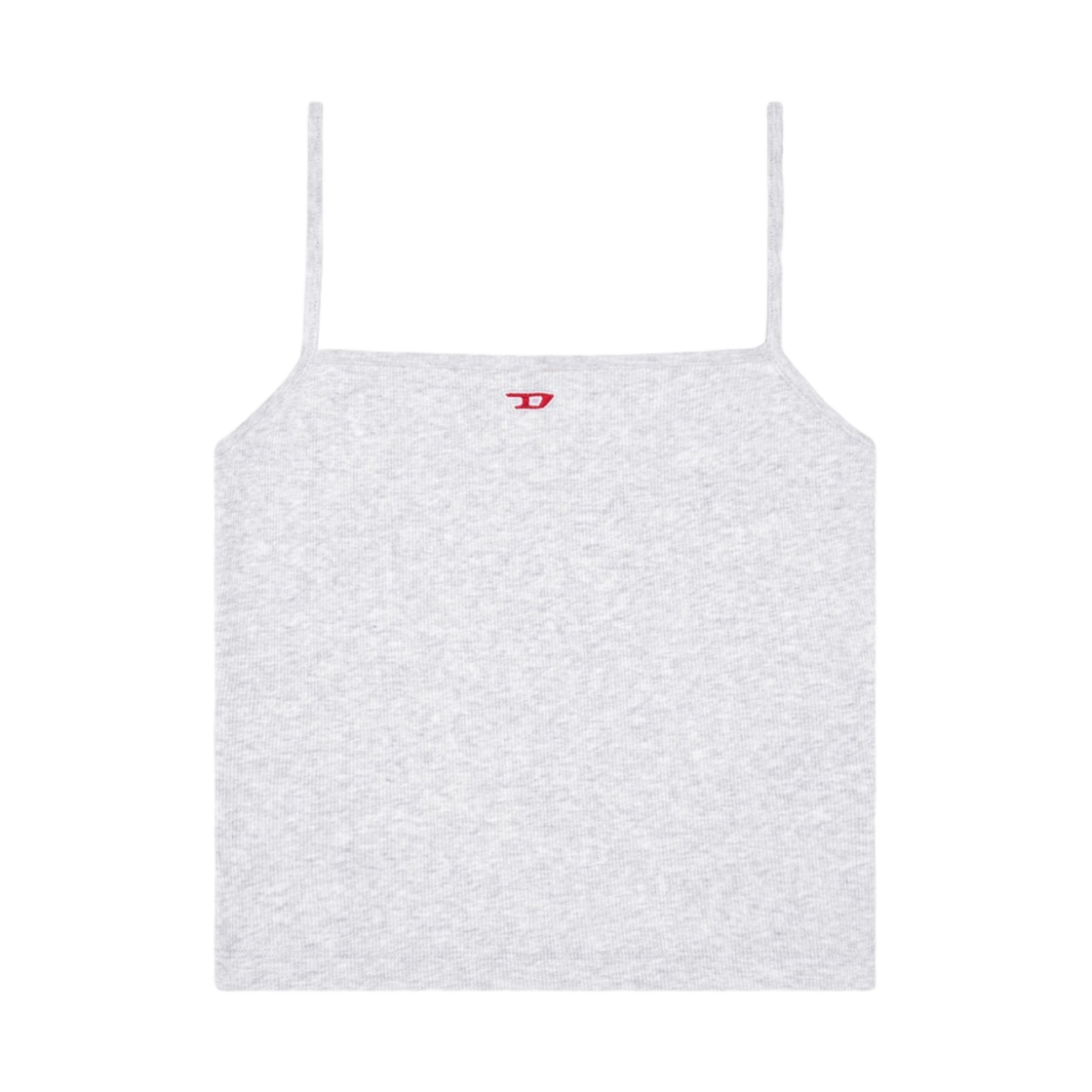 (W) 디젤 T-홉-D 리스폰시블 크롭 탱크탑 그레이((W) Diesel T-Hop-D Responsible Cropped Tank Top Grey) - 1